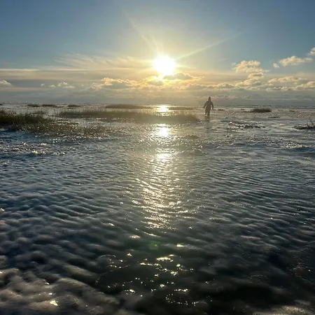 Blockhuette Nordsee Tiere Spielplatz Apartment *